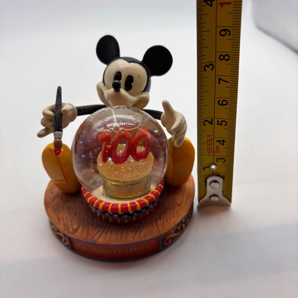 Disney Parks Mickey Mouse 100 Years of Magic Mini Water Snow Globe - Picture 12 of 12
